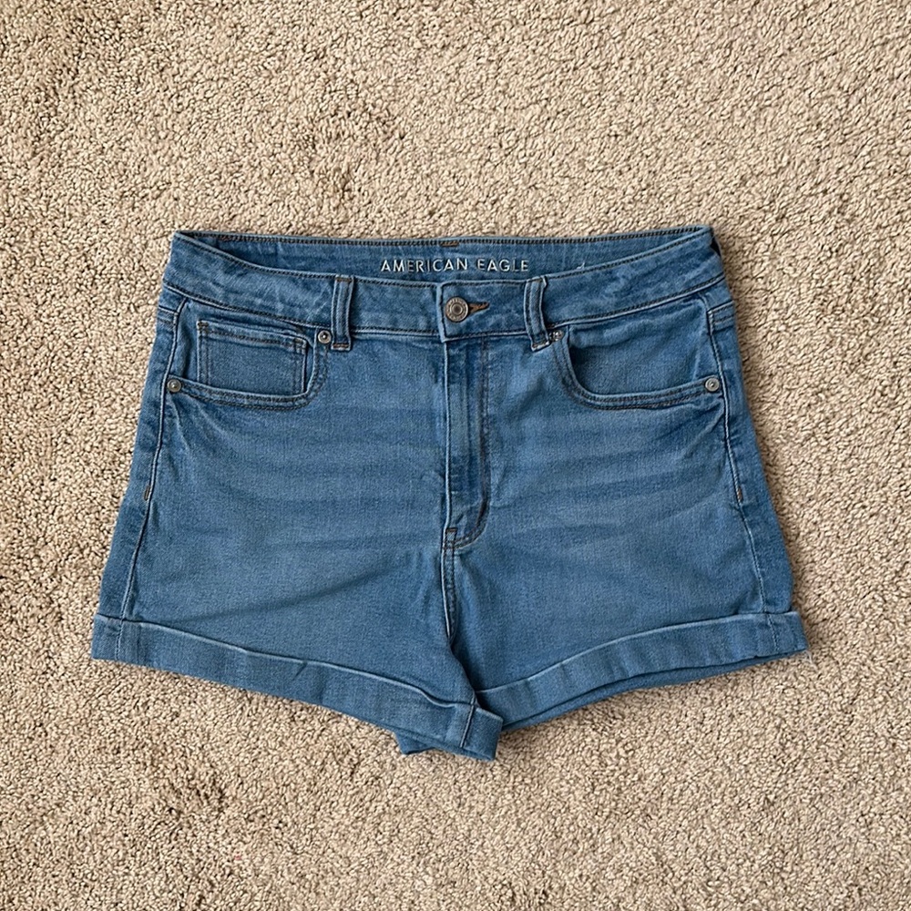 American Eagle Outfitters Women's Blue Denim Shorts